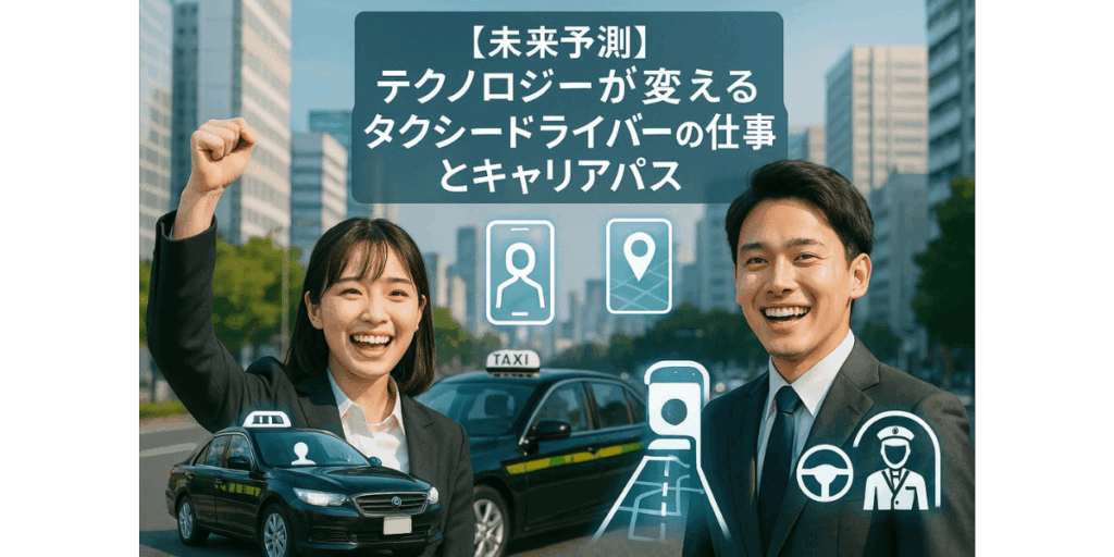 【未来予測】テクノロジーが変えるタクシードライバーの仕事とキャリアパス