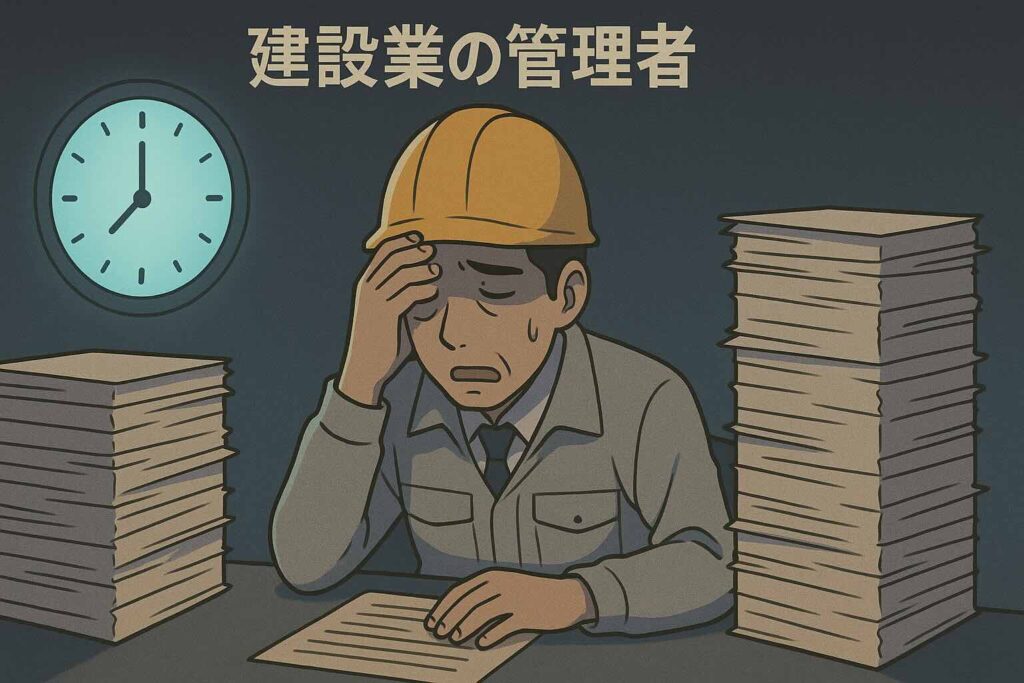 「施工管理はやめとけ」と言われる本当の理由とその背景画像
