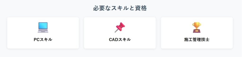 施工管理に必要なスキルと資格