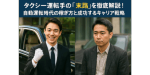 タクシー運転手の「末路」を徹底解説！自動運転時代の稼ぎ方と成功するキャリア戦略