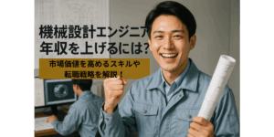 機械設計エンジニアの年収を上げるには？市場価値を高めるスキル・転職戦略を解説