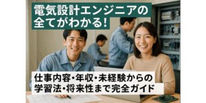 電気設計エンジニアの全てがわかる！仕事内容・年収・未経験からの学習法・将来性まで完全ガイド