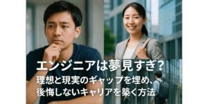 エンジニアは夢見すぎ？理想と現実のギャップを埋め、後悔しないキャリアを築く方法