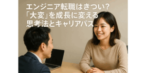 エンジニア転職はきつい？「大変」を成長に変える思考法とキャリアパス