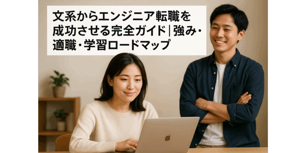 文系からエンジニア転職を成功させる完全ガイド｜強み・適職・学習ロードマップ