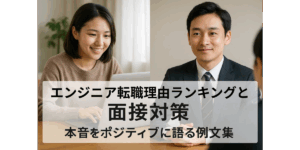 エンジニア転職理由ランキングと面接対策｜本音をポジティブに語る例文集