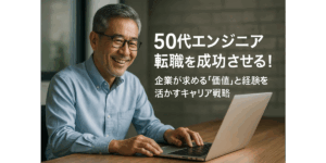 50代エンジニア転職を成功させる！企業が求める「価値」と経験を活かすキャリア戦略