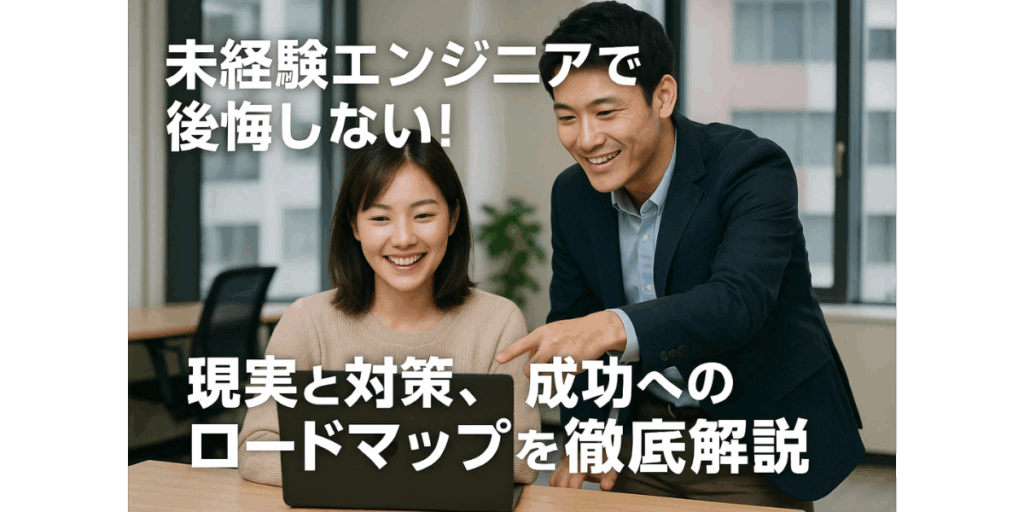 未経験エンジニアで後悔しない！現実と対策、成功へのロードマップを徹底解説