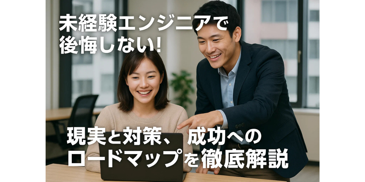 未経験エンジニアで後悔しない！現実と対策、成功へのロードマップを徹底解説
