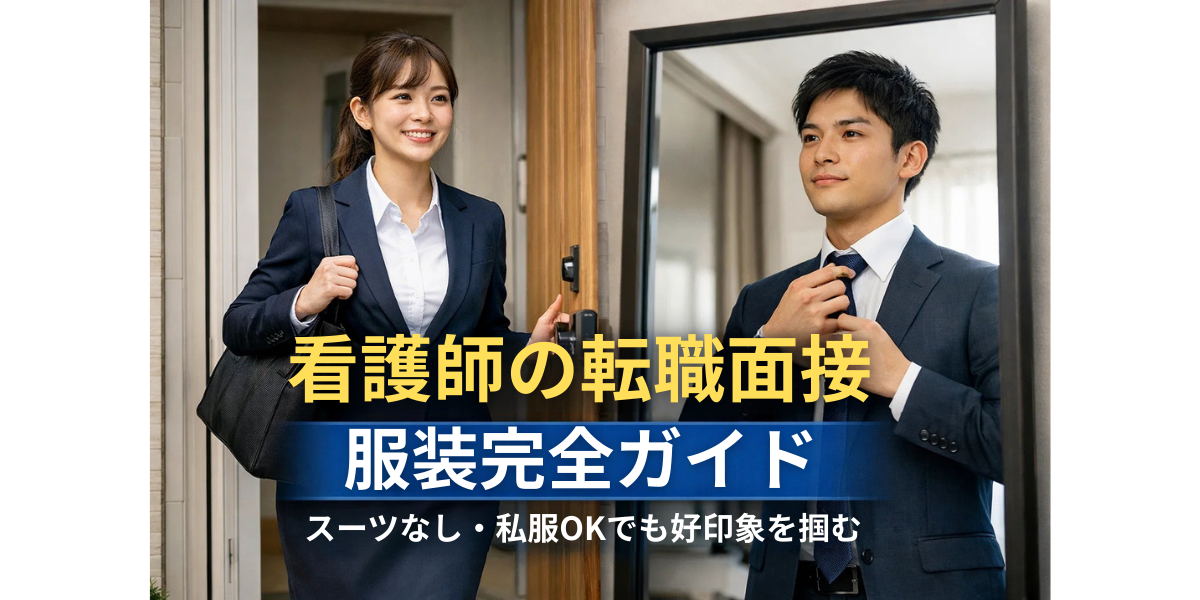 看護師の転職面接 服装完全ガイド｜スーツなし・私服OKでも好印象を掴む