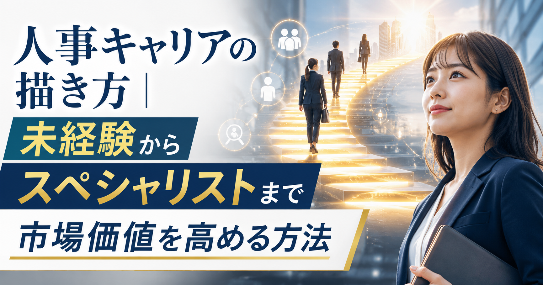 人事キャリアの描き方｜未経験からスペシャリストまで市場価値を高める方法