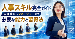人事スキル完全ガイド｜未経験からマネージャーまで必要な能力と習得法